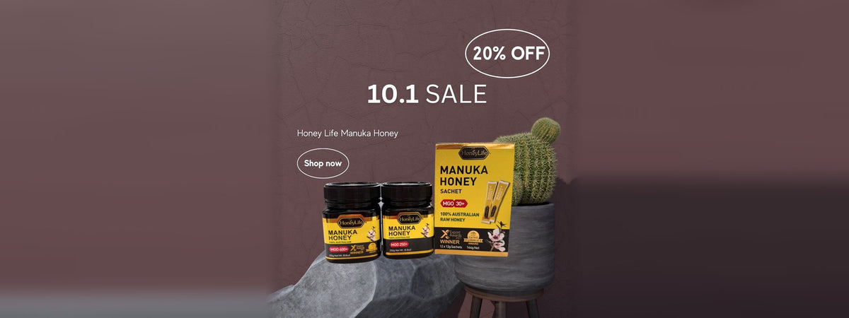 Honey Life 澳洲麥蘆卡蜂蜜 10.1 SALE