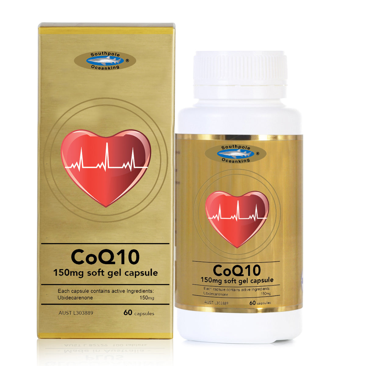 海中之王 - 輔酶 CoQ10 保護心臟首選
